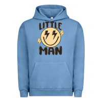 Pigment Pebble Blue little man Urban Hoodie - MaliasSmallBusiness