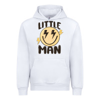 White little man Urban Hoodie - MaliasSmallBusiness