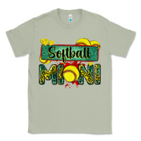 Matcha softball mini with leopard Classic Tee - Zillion Design Studio