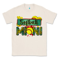Natural softball mini with leopard Classic Tee - Zillion Design Studio