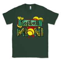 Sports Green softball mini with leopard Classic Tee - Zillion Design Studio