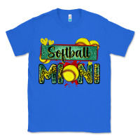 True Royal softball mini with leopard Classic Tee - Zillion Design Studio