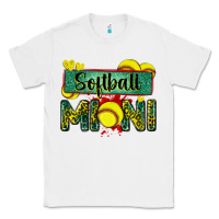 White softball mini with leopard Classic Tee - Zillion Design Studio