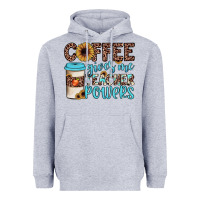 Coffee Gives Me Teacher Powers Heavyweight Hoodie | Teevron