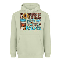 Matcha coffee gives me teacher powers Heavyweight Hoodie - JahusDesignShop