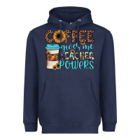 Navy coffee gives me teacher powers Heavyweight Hoodie - JahusDesignShop