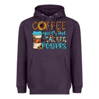 Plum coffee gives me teacher powers Heavyweight Hoodie - JahusDesignShop