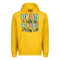 Lemon pray more worry less Premium Hoodie - MaliasSmallBusiness