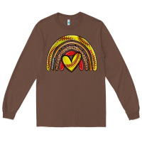 Chestnut softball rainbow Long Sleeve Tee - Zillion Design Studio