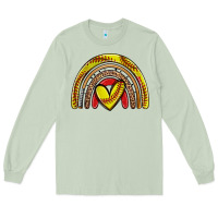 Matcha softball rainbow Long Sleeve Tee - Zillion Design Studio