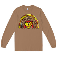 Toasted Coconut softball rainbow Long Sleeve Tee - Zillion Design Studio