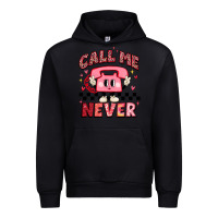Black call me never Urban Hoodie - MaliasSmallBusiness