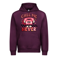 Mauve Wine call me never Urban Hoodie - MaliasSmallBusiness