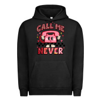 Pigment Black call me never Urban Hoodie - MaliasSmallBusiness