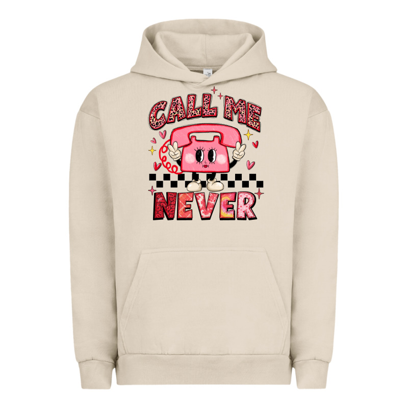 Call Me Never Urban Hoodie by MaliasSmallBusiness | Teevron