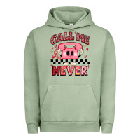 Pigment Oil Green call me never Urban Hoodie - MaliasSmallBusiness