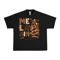 Black melanin christmas with christmas tree Urban Heavy Tee - MaliasSmallBusiness