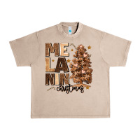 French Oak melanin christmas with christmas tree Urban Heavy Tee - MaliasSmallBusiness