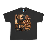 Pigment Black melanin christmas with christmas tree Urban Heavy Tee - MaliasSmallBusiness