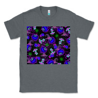 Charcoal Heather halloween Classic Tee - texasbilliewilder