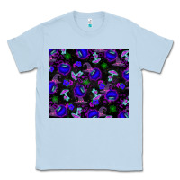 Dusty Blue halloween Classic Tee - texasbilliewilder