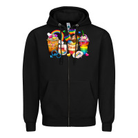 Black pride coffee cups Zipper Hoodie - Zillion Design Studio