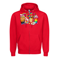 Red pride coffee cups Zipper Hoodie - Zillion Design Studio