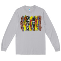 Moon Dust softball brushstroke Long Sleeve Tee - Zillion Design Studio