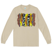 Mushroom softball brushstroke Long Sleeve Tee - Zillion Design Studio