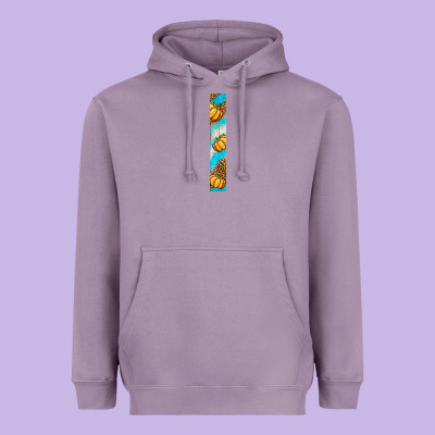 Fall Pumpkin Heavyweight Hoodie Designed By Bundleandbundleshop