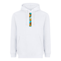 White fall pumpkin Heavyweight Hoodie - BundleAndBundleShop