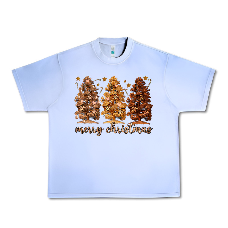 Melanin Christmas Trees Urban Heavy Tee by MaliasSmallBusiness | Teevron