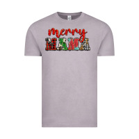 Vintage Zinc Christmas merry mama Vintage Tee - BarkalooDesign