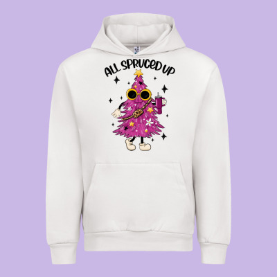 All Spruced Up Urban Hoodie Designed By Maliassmallbusiness