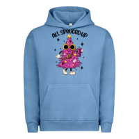 Pigment Pebble Blue all spruced up Urban Hoodie - MaliasSmallBusiness