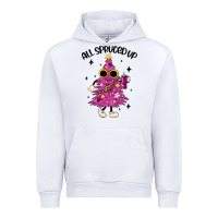 White all spruced up Urban Hoodie - MaliasSmallBusiness