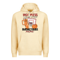 Pina Colada hot mess always stressed basketball mama Premium Hoodie - MaliasSmallBusiness