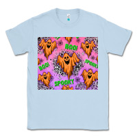 Dusty Blue halloween Classic Tee - texasbilliewilder