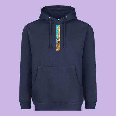 Butterfly Fall Heavyweight Hoodie Designed By Bundleandbundleshop