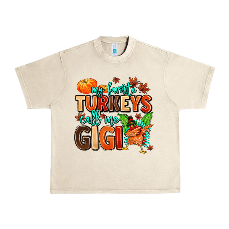 My Favorite Call Me Gigi Urban Heavy Tee by MaliasSmallBusiness | Teevron