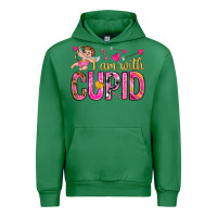 Emerald i am with cupid Urban Hoodie - NancyCooperArtShop