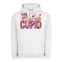 I Am With Cupid Urban Hoodie | Teevron