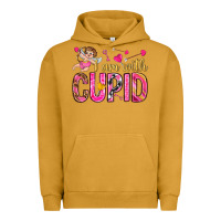 Pigment Peanut Butter i am with cupid Urban Hoodie - NancyCooperArtShop