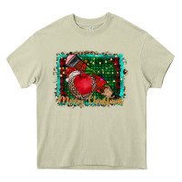 Mossy merry Christmas teacher Heavy Core Tee - CowhideDigitalArt