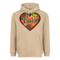 Teacher Heart Heavyweight Hoodie | Teevron
