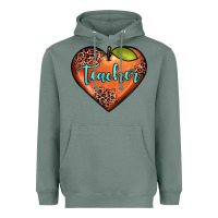 Sage teacher heart Heavyweight Hoodie - JahusDesignShop
