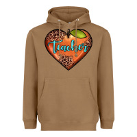 Toasted Coconut teacher heart Heavyweight Hoodie - JahusDesignShop