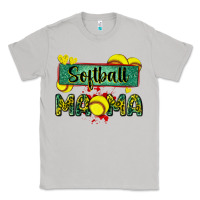 Moon Dust softball mama with leopard Classic Tee - Zillion Design Studio