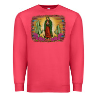 Cardinal western our lady of guadalupe Premium Sweatshirt - JahusDesignShop