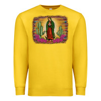 Lemon western our lady of guadalupe Premium Sweatshirt - JahusDesignShop